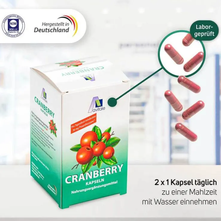 Cranberry Kapseln 400 mg, 60 St