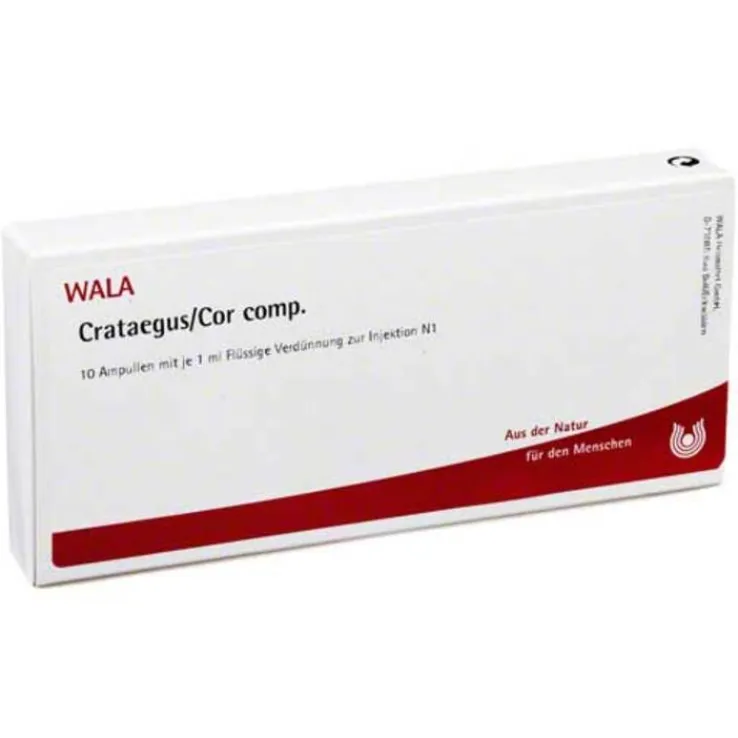 Crataegus Cor comp. Ampullen, 10X1 ml