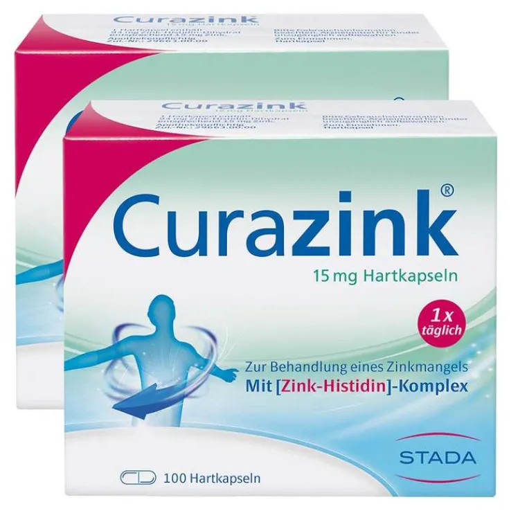 Curazink Hartkapseln, 2x100 St
