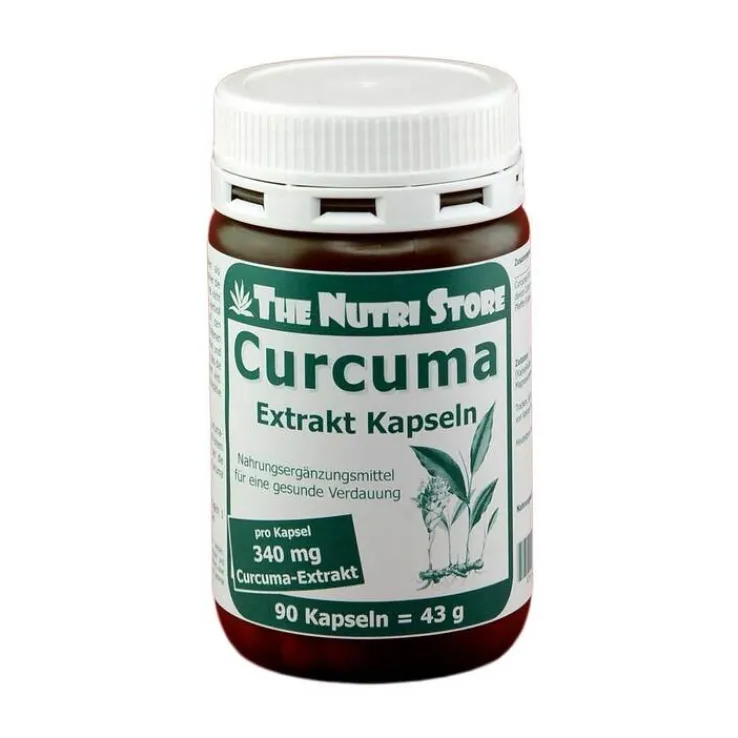 Curcuma 340 mg Extrakt Kapseln, 90 St