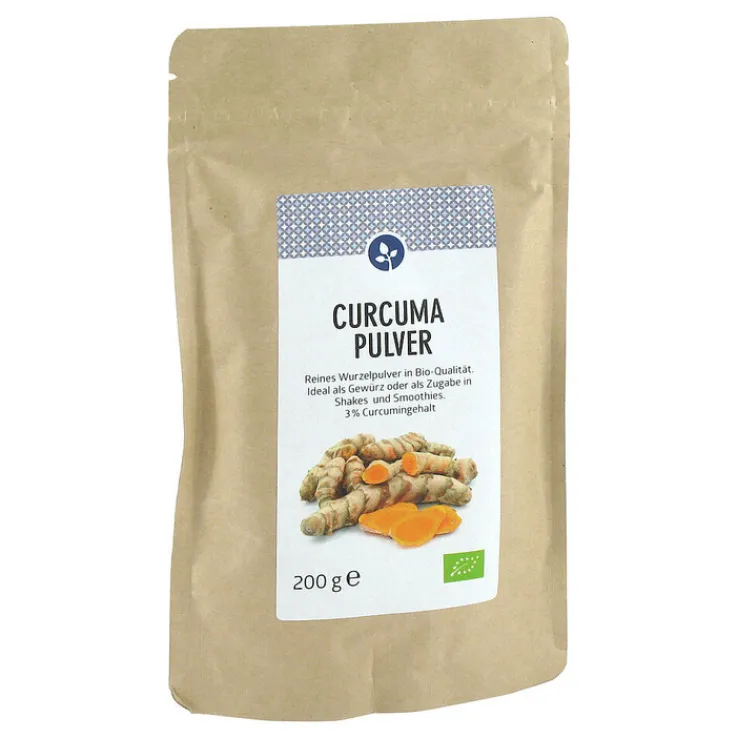 Curcuma Pulver Bio 200g, 200 g