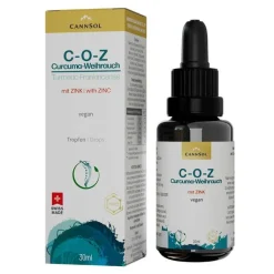 Curcuma-Weihrauch-Zink Tropfen zum Einnehmen, 30 ml