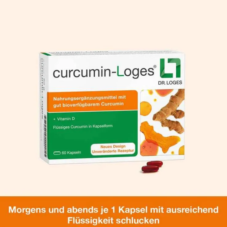 Curcumin-loges Kapseln, 60 St