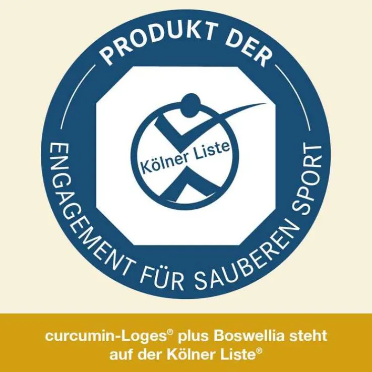 Curcumin-Loges plus Boswellia Kapseln, 60 St