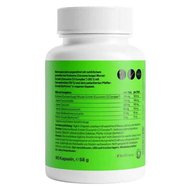Curcumin-Triplex³ 500 mg Kapseln, 90 St
