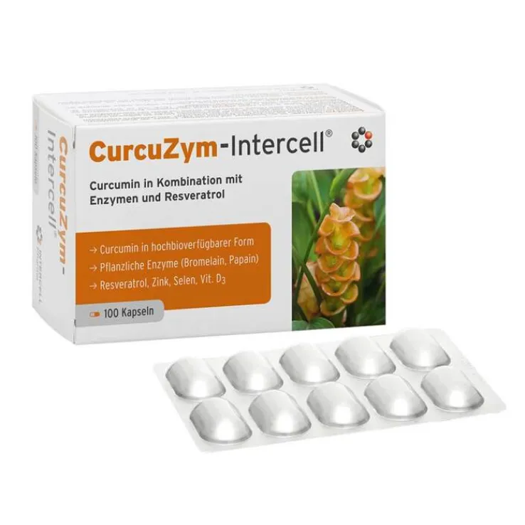 Curcuzym-Intercell Kapseln, 100 St