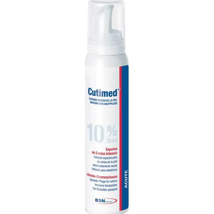 Cutimed Acute Intensive Cremeschaum 10% Urea, 125 ml