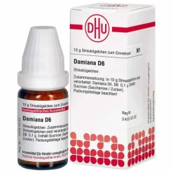 Damiana D 6 Globuli, 10 g