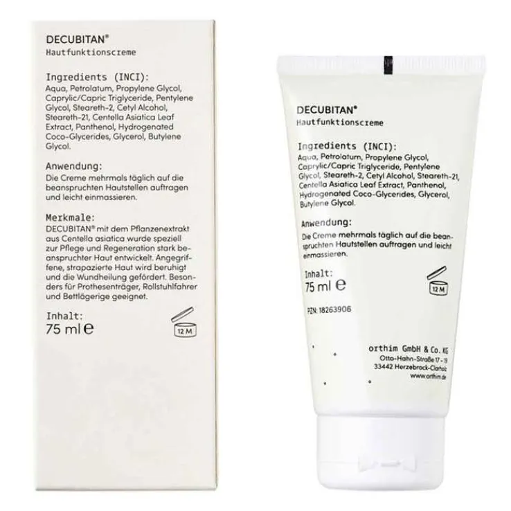 Decubitan Hautfunktionscreme, 75 ml
