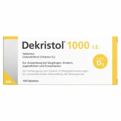 Dekristol 1.000 I.E. Tabletten, 100 St