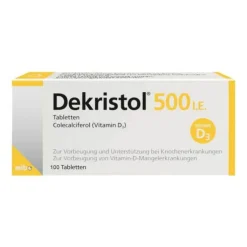 Dekristol 500 I.E. Tabletten, 100 St
