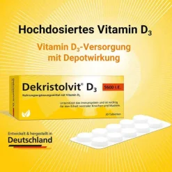 Dekristolvit D3 2.000 I.E. Tabletten, 60 St
