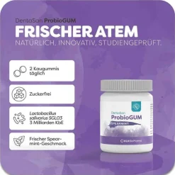 Dentasan Probiogum Spearmint Kaugummi, 30 St