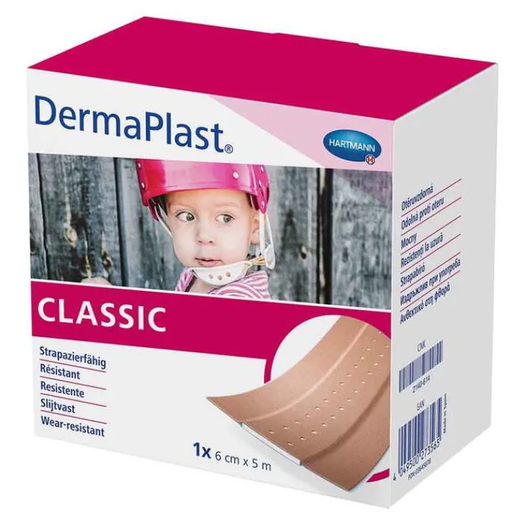 Dermaplast Classic Pflaster 6 cm x 5 m, 1 St