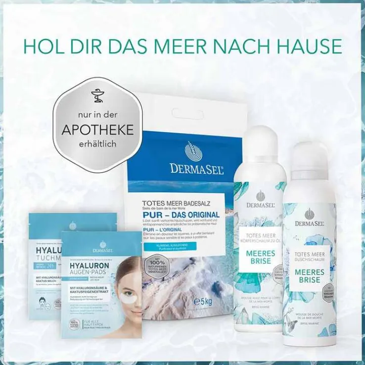 Dermasel Hyaluron Tuchmaske, 1 St