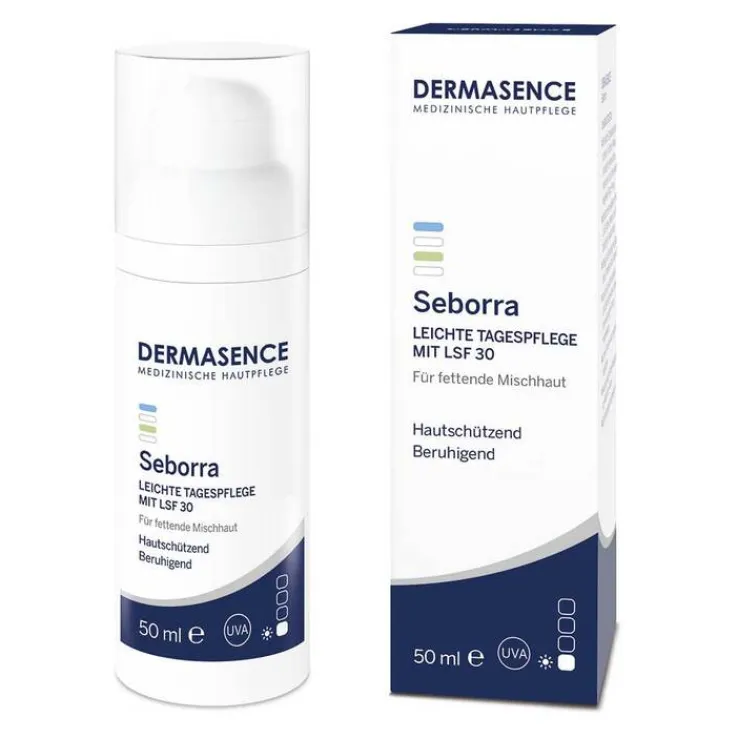 Dermasence Seborra leichte Tagespflege Creme LSF 30, 50 ml