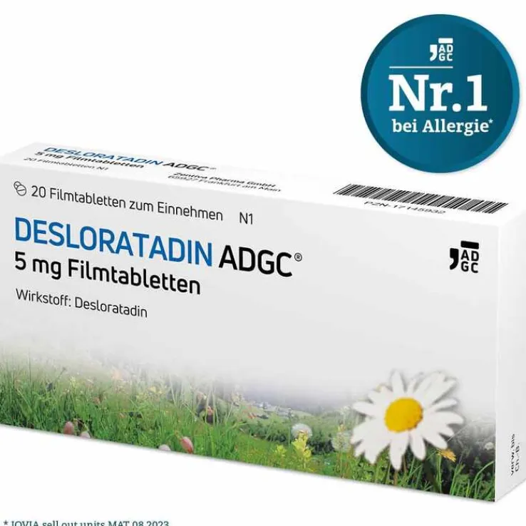 Desloratadin-ADGC 5 mg Filmtabletten, 20 St