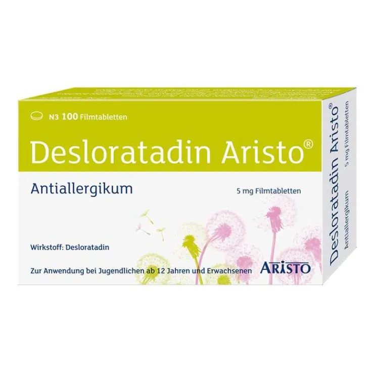 Desloratadin Aristo® Antiallergikum 5 mg Filmtabletten, 50 St