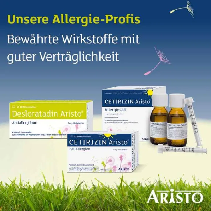 Desloratadin Aristo® Antiallergikum 5 mg Filmtabletten, 20 St