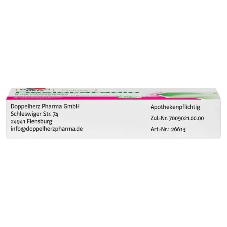 Desloratadin Doppelherzpharma 5 mg Filmtabletten, 20 St