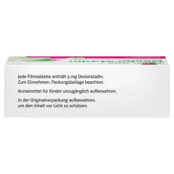 Desloratadin Doppelherzpharma 5 mg Filmtabletten, 50 St