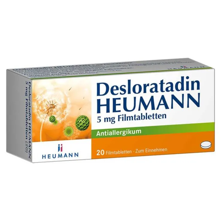 Desloratadin HEUMANN 5 mg Filmtabletten, 20 St