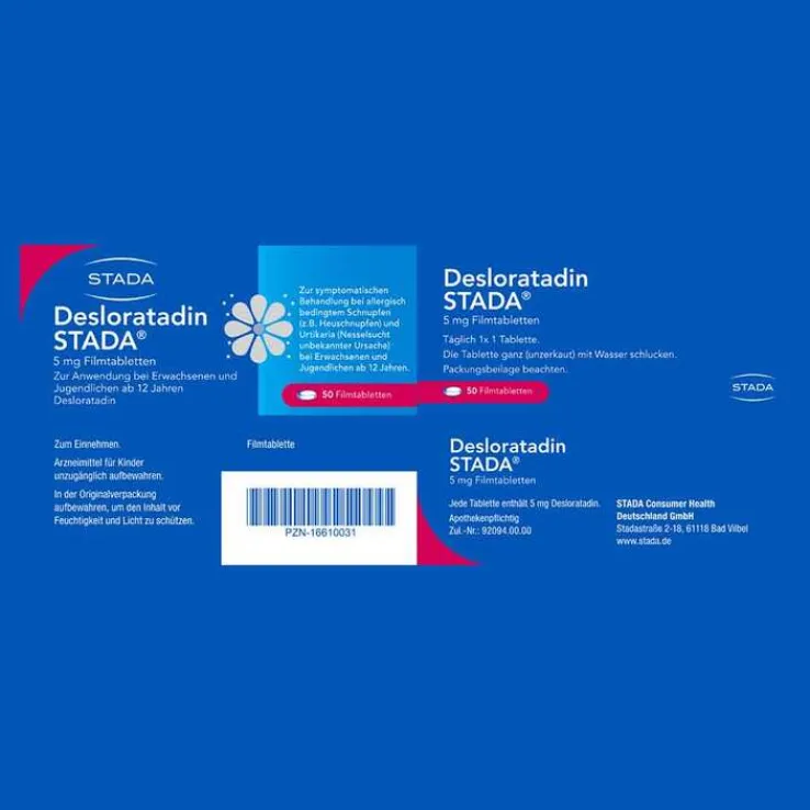 Desloratadin STADA® 5 mg Filmtabletten, 50 St