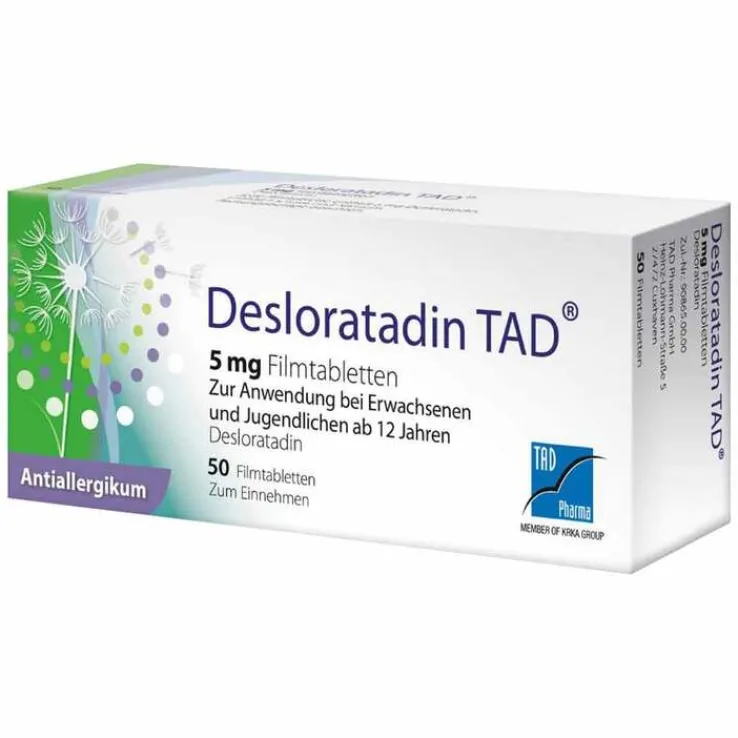 Desloratadin TAD® 5 mg Filmtabletten, 50 St