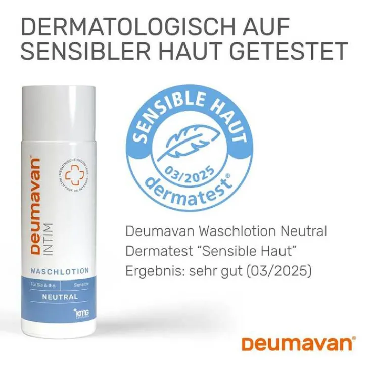 Deumavan Intim Waschlotion neutral, 200 ml