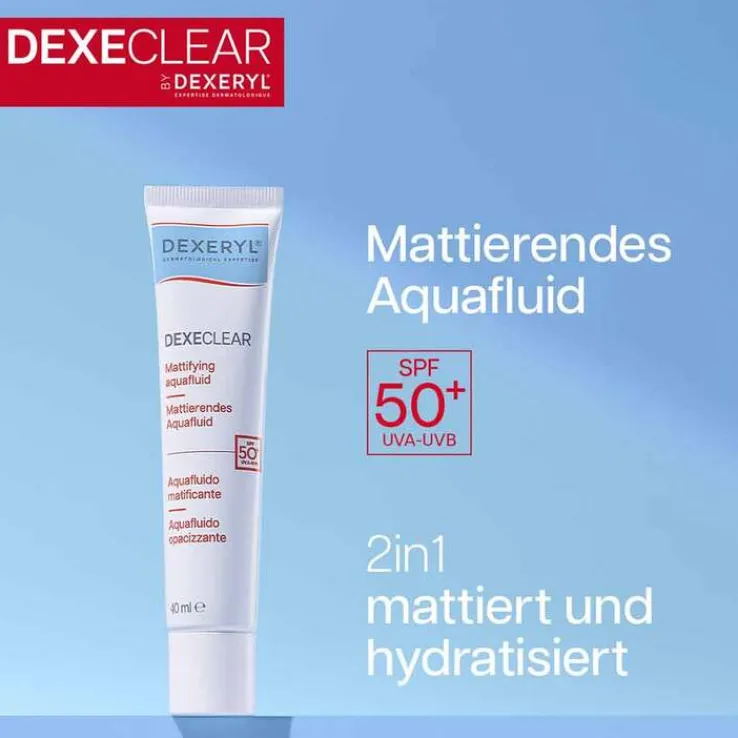 Dexeryl Dexeclear mattierendes Aquafluid SPF 50, 40 ml