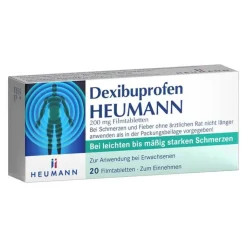 Dexibuprofen Heumann 200 mg Filmtabletten, 10 St