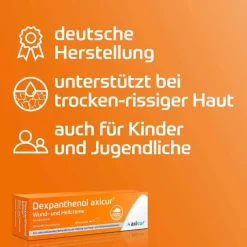 Dexpanthenol axicur® Wund- und Heilcreme , 20 g