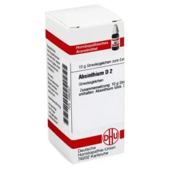 DHU Absinthium D 2 Globuli, 10 g