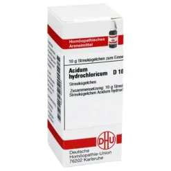 DHU Acidum hydrochloricum D 10 G, 10 g