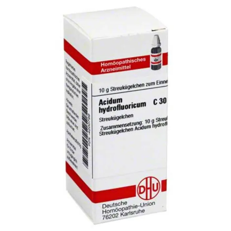 DHU Acidum hydrofluoricum C 30 G, 10 g