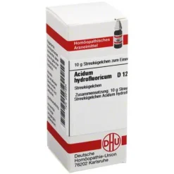 DHU Acidum hydrofluoricum D 12 G, 10 g