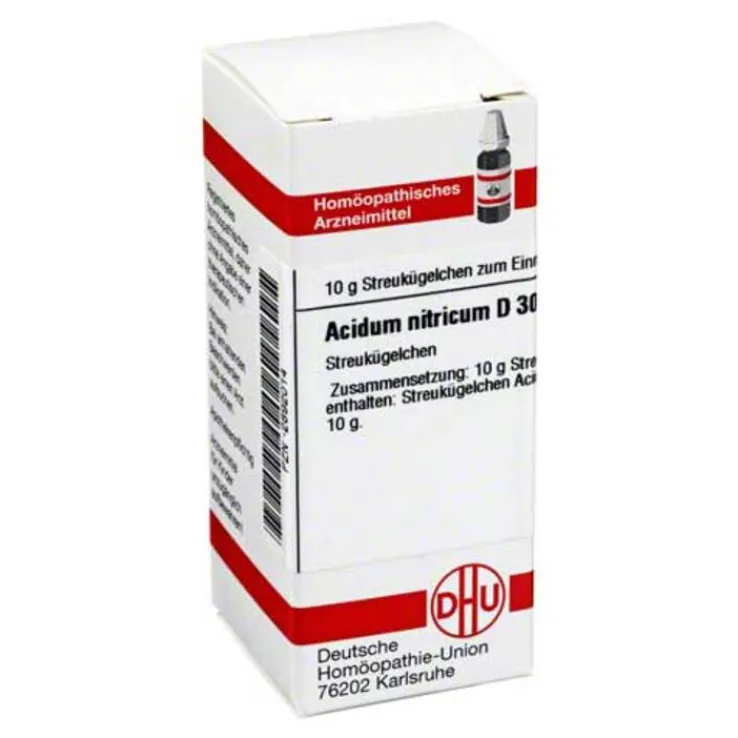 DHU Acidum nitricum D 30 Globuli, 10 g