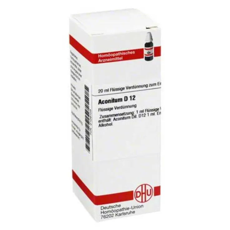 DHU Aconitum D 12 Dilution, 20 ml