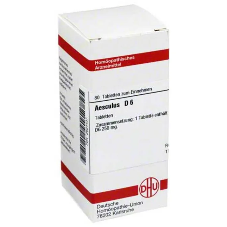 DHU Aesculus D 6 Tabletten, 80 St