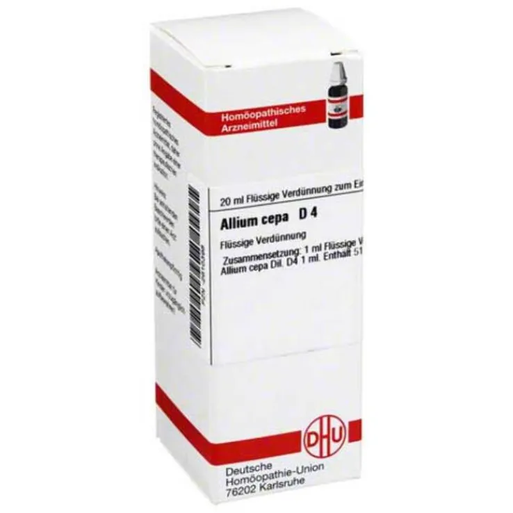 DHU Allium cepa D 4 Dilution, 20 ml