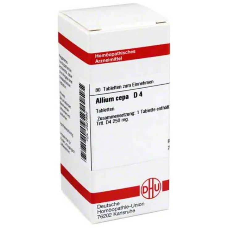 DHU Allium cepa D 4 Tabletten, 80 St