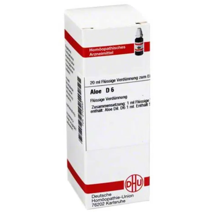DHU Aloe D 6 Dilution, 20 ml