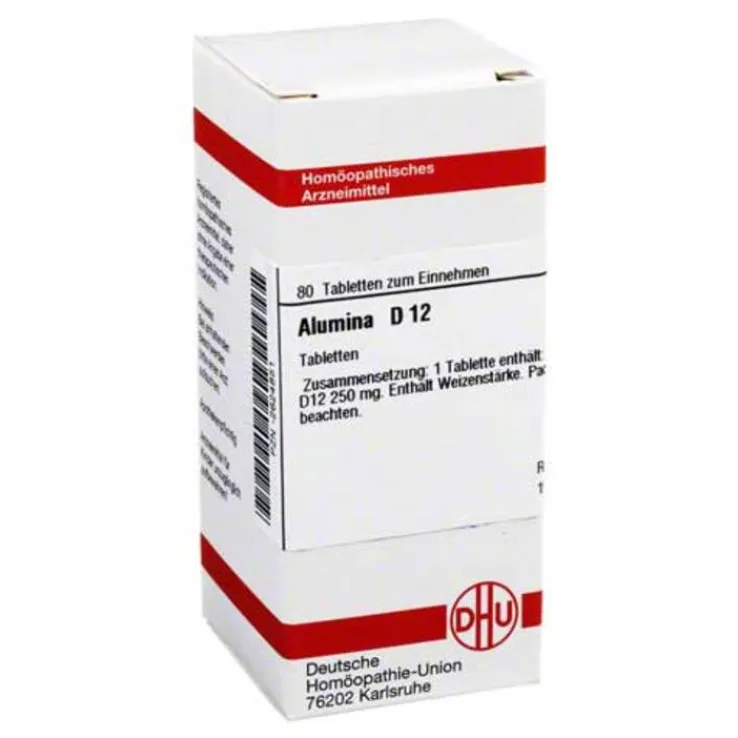 DHU Alumina D 12 Tabletten, 80 St