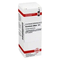 DHU Arsenicum album D 6 Dilution, 20 ml