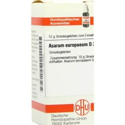 DHU Asarum europaeum D 30 Globuli, 10 g