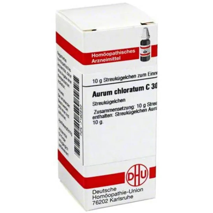 DHU Aurum chloratum C 30 Globuli, 10 g