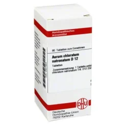 DHU Aurum chloratum natronatum D 12 Tabletten, 80 St