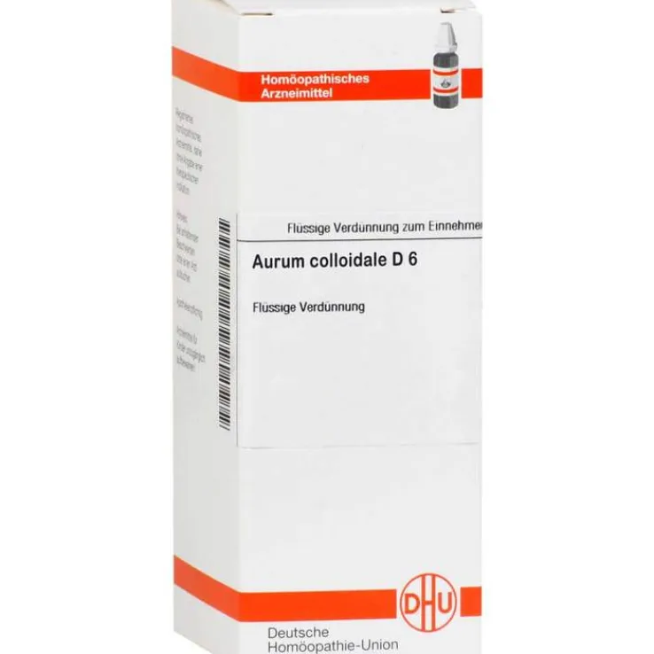 DHU Aurum colloidale D 6 Dilution, 20 ml