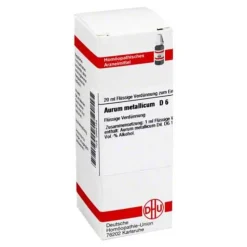 DHU Aurum metallicum D 6 Dilution, 20 ml