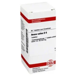 DHU Avena sativa D 6 Tabletten, 80 St